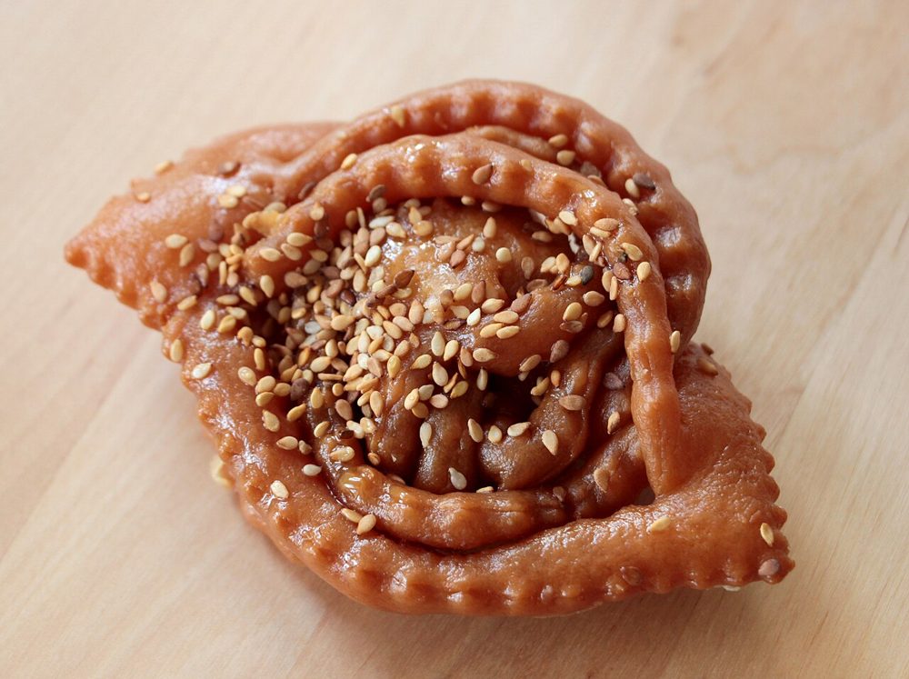 Chebakia-Gebäck mit Sesam