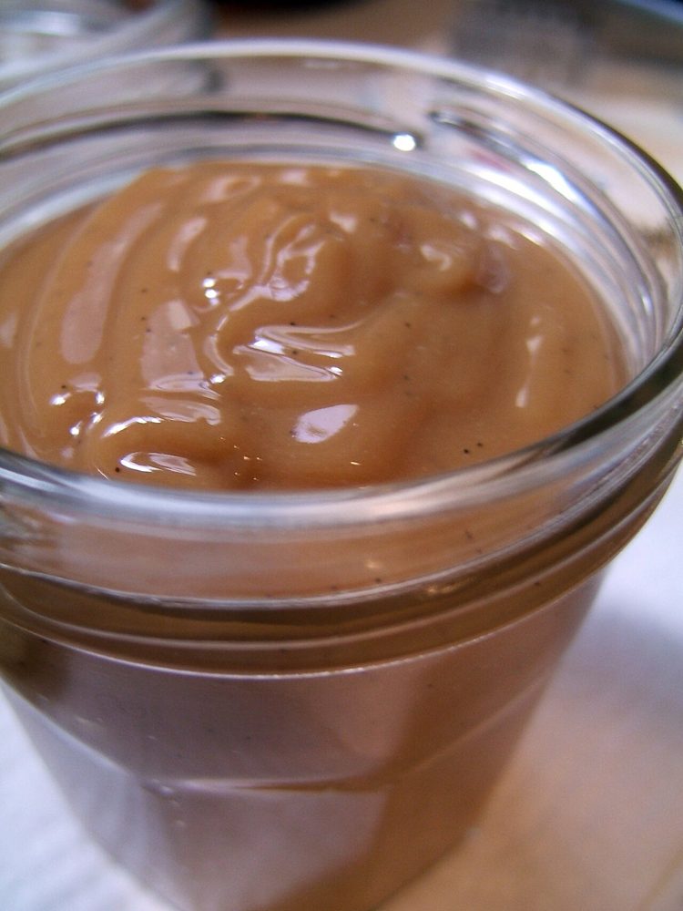 Glas mit Dulce de leche