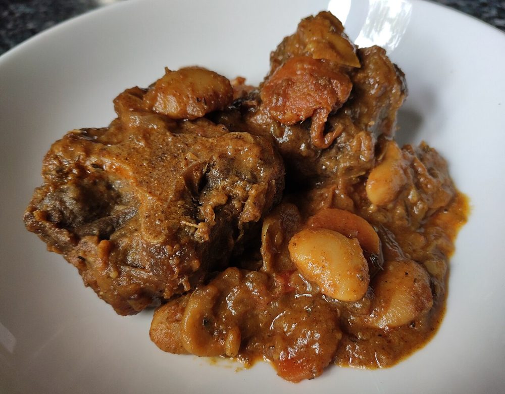 Foto: Oxtail mit Butterbohnen
